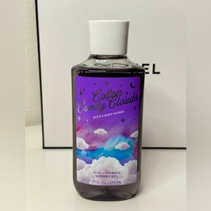 NEW! HARD TO FIND-FULL Size Cotton Candy Clouds B&BW Shower